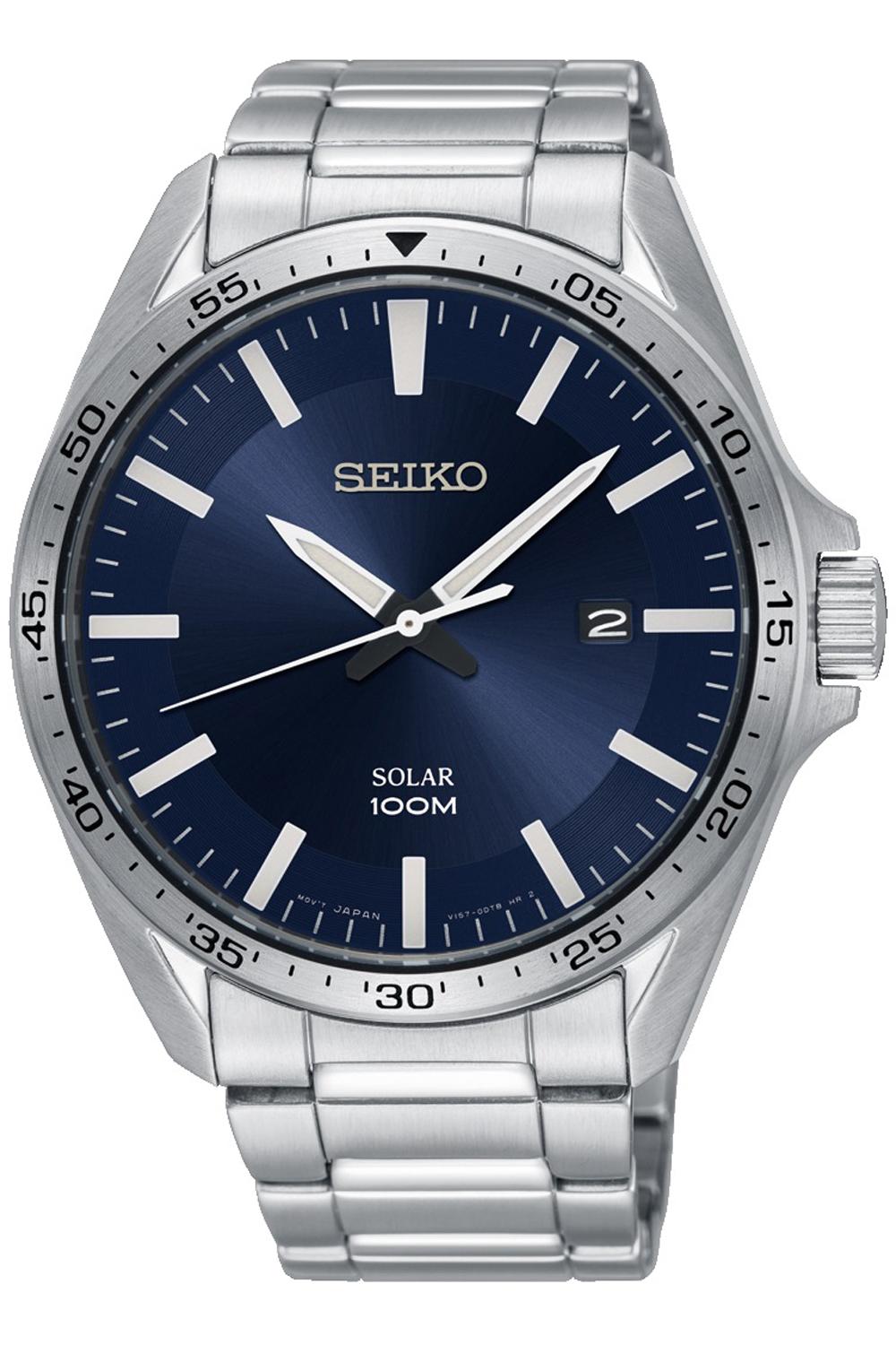 Seiko solar SNE483P1 Mens Solar watch