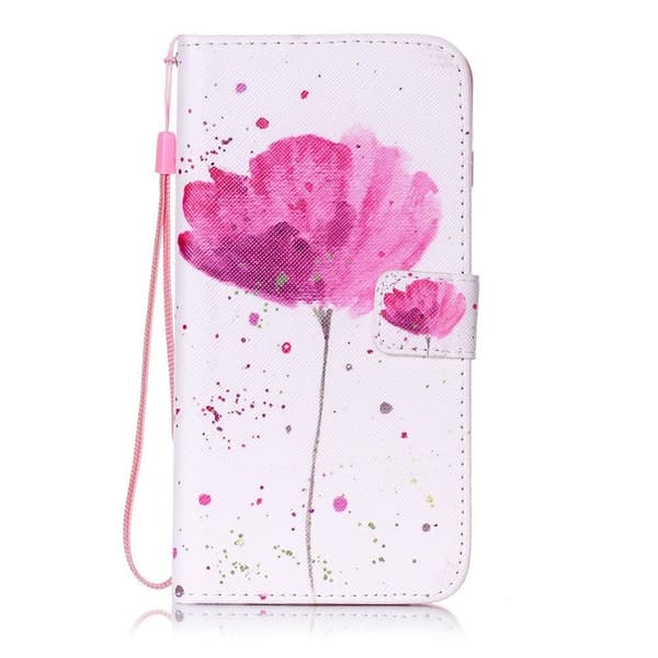 Blommiga Plånboksfodral för iPhone 7/8/SE