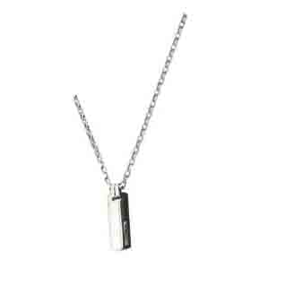 Fossil 83385040 mens pendant necklace