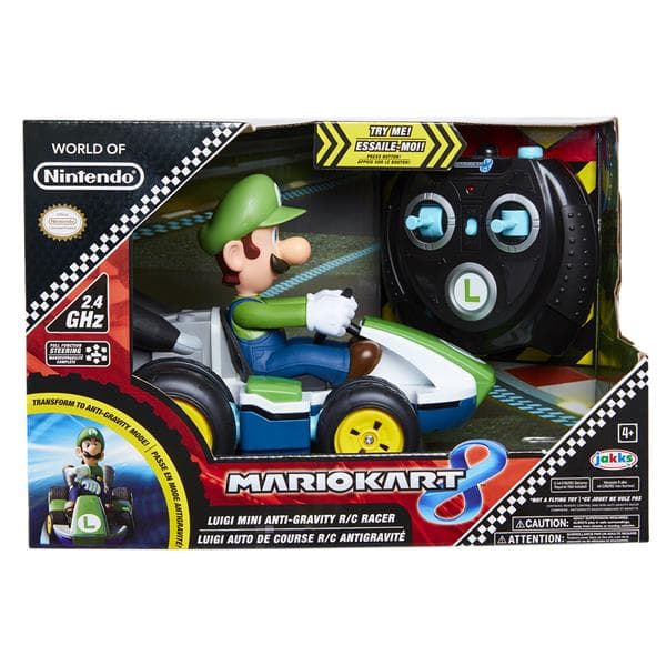 Super Mario Mario Kart Mini RC Racer Luigi