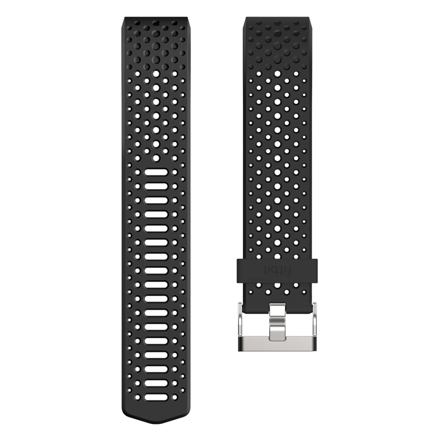 Fitbit Charge 2 Sportarmband Black L