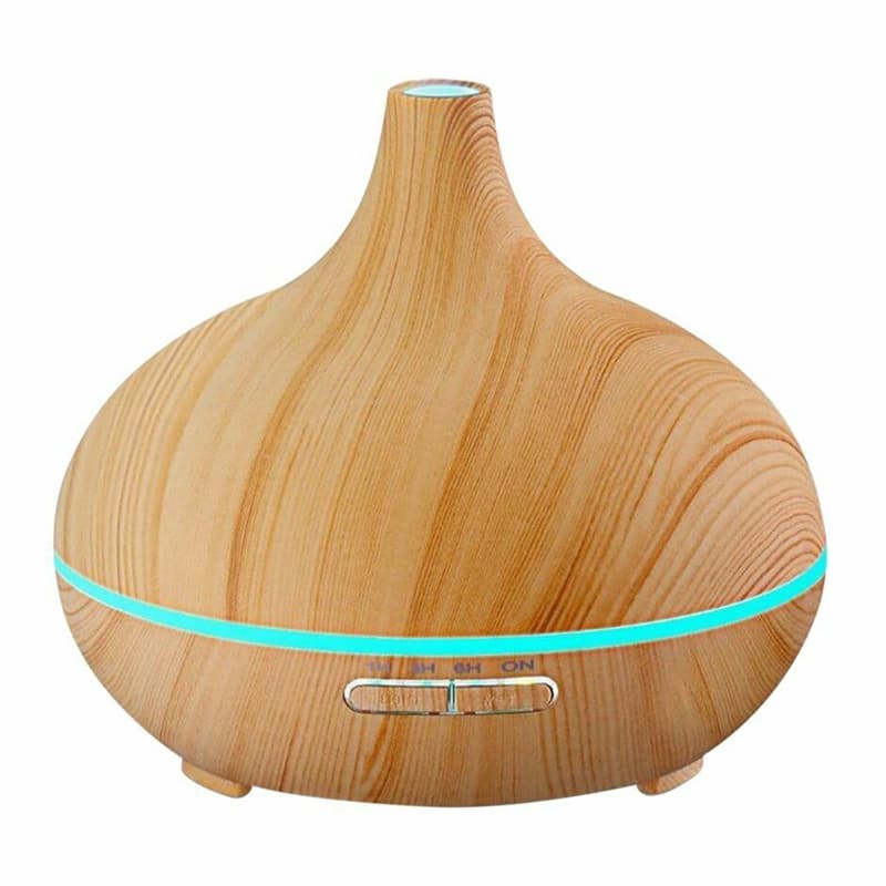 Luftfuktare i trädesign, Ljus 400 ml