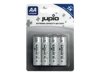 Jupio Lithium Batteries AA 4-pack VPE-12