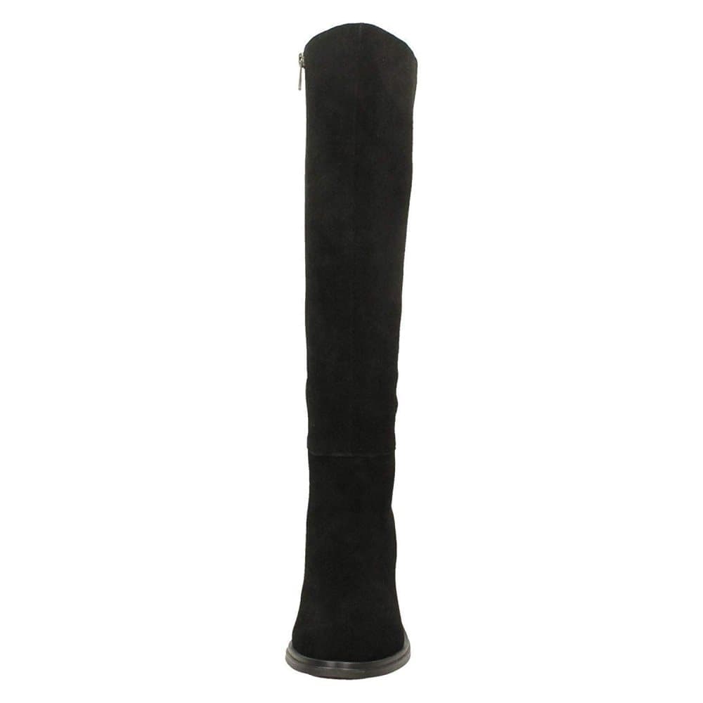 Leather Collection Womens/Ladies Suede High Heel Knee High Boots