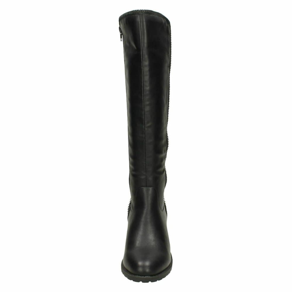 Spot On Womens/Ladies Mid Heel Calf Boots