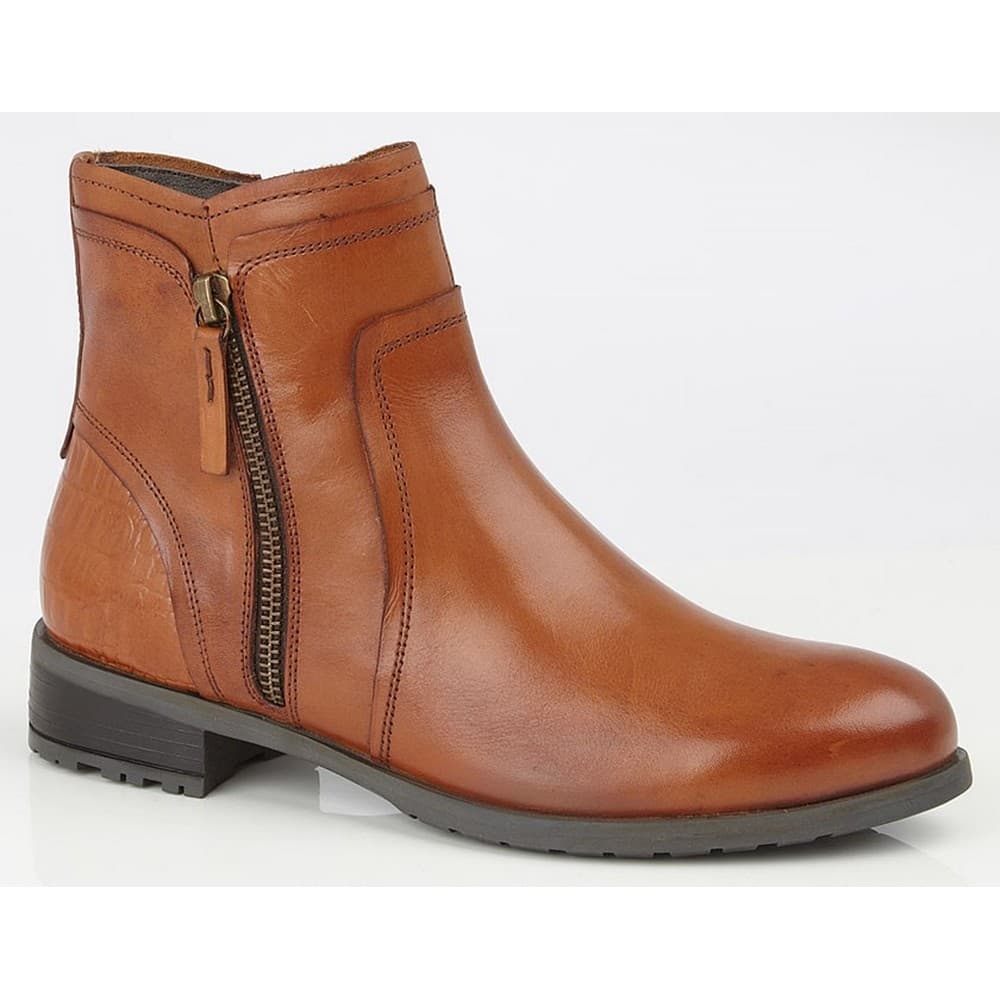 Cipriata Womens/Ladies Denise Leather Zip Ankle Boot