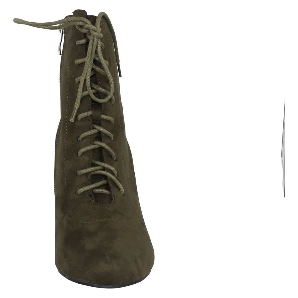 Spot On Womens/Ladies Lace Up Ankle Boots
