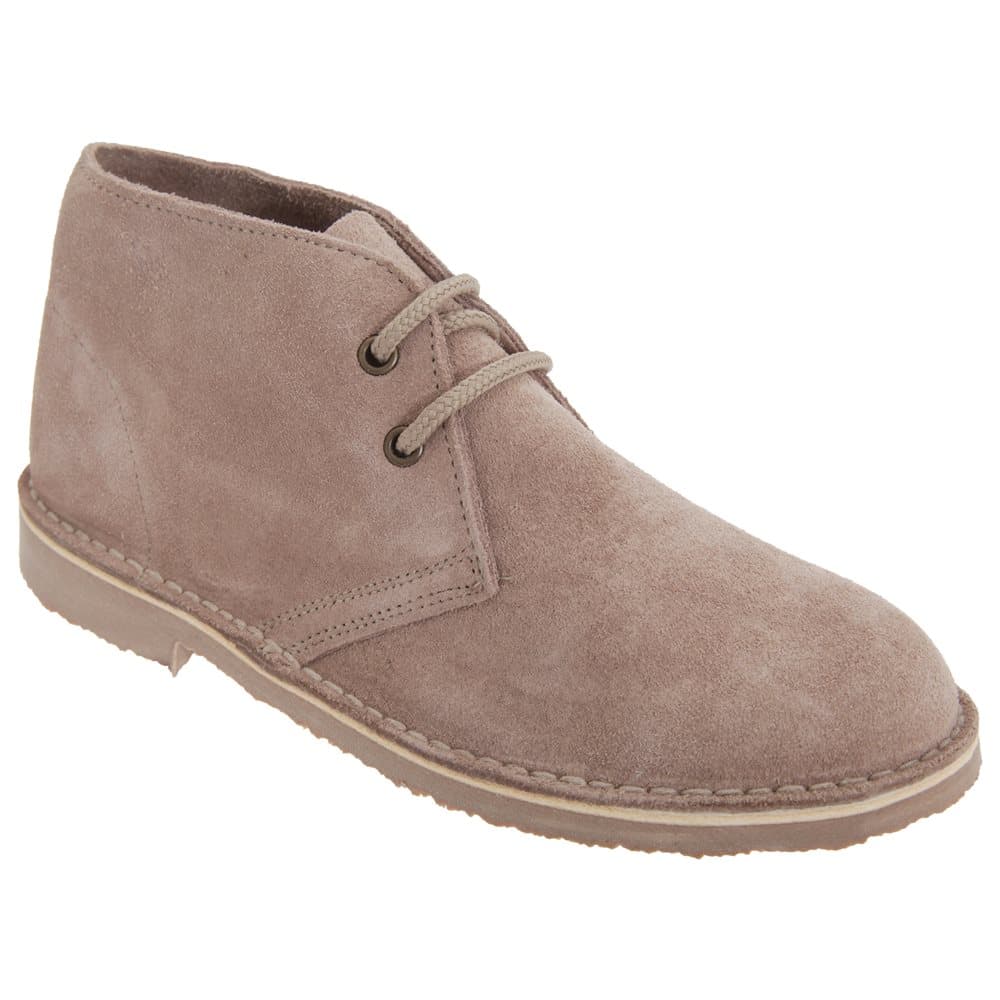 Roamers Womens/Ladies Real Suede Unlined Desert Boots