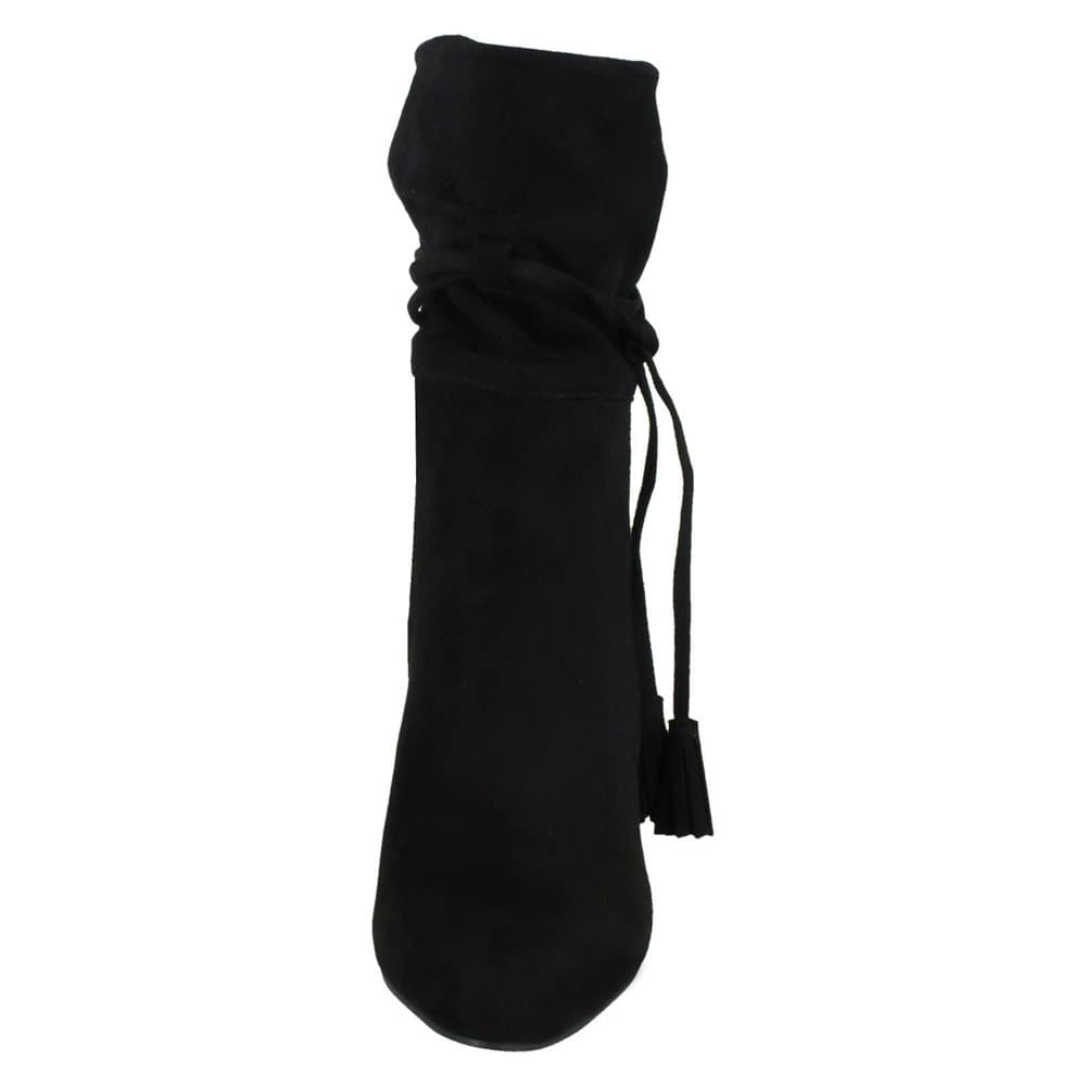Spot On Womens/Ladies Tassel Trim Calf Boots