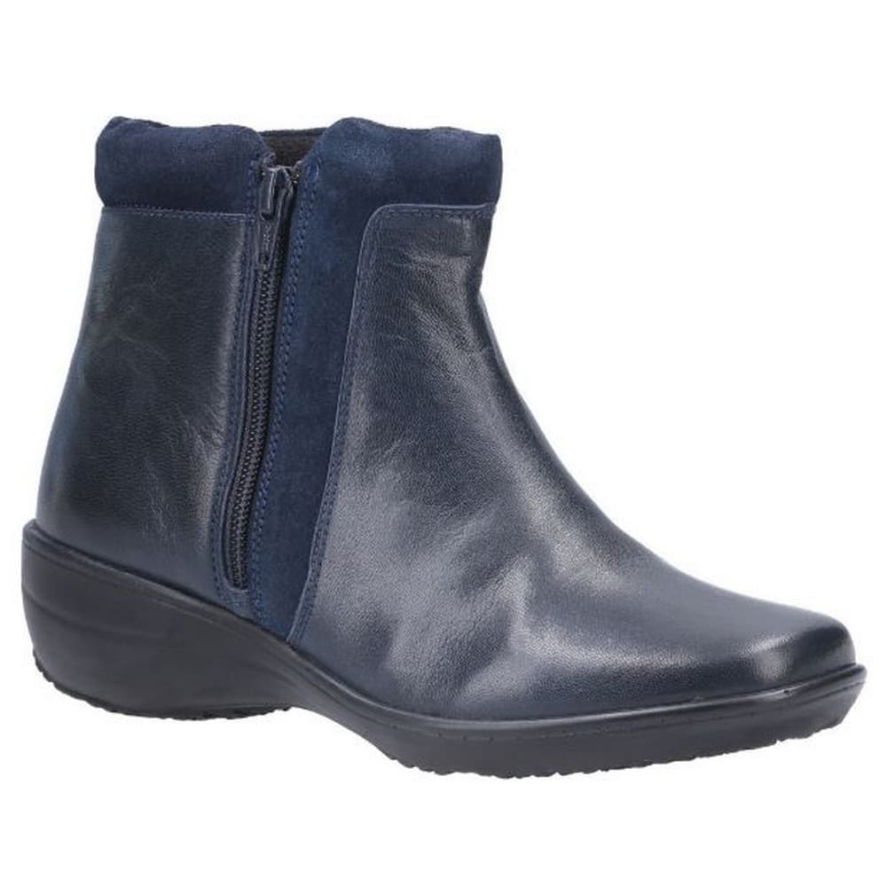Fleet & Foster Womens/Ladies Mona Zip Ankle Leather Boot