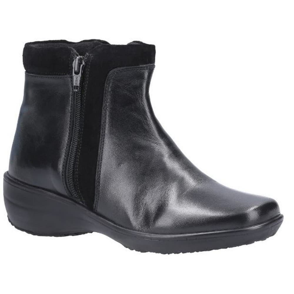Fleet & Foster Womens/Ladies Mona Zip Ankle Leather Boot