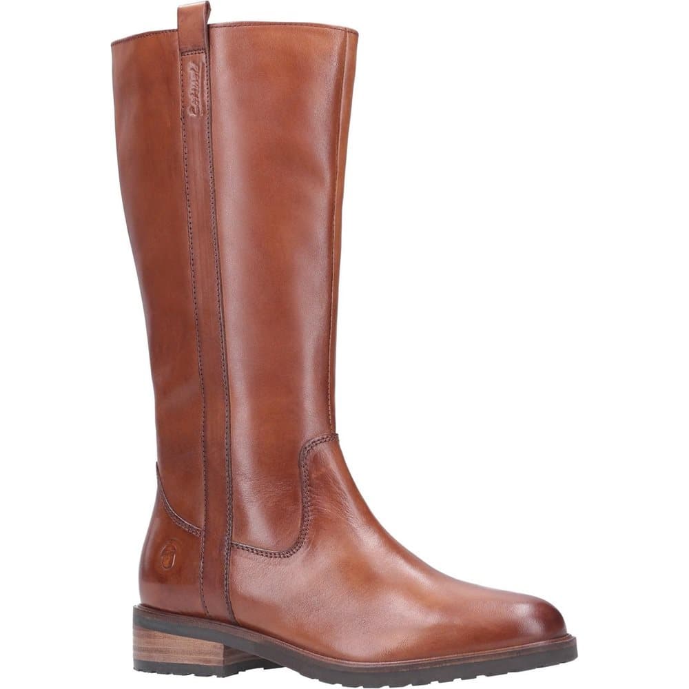 Cotswold Kvinnor Ampney Zip Up långa läder stövlar
