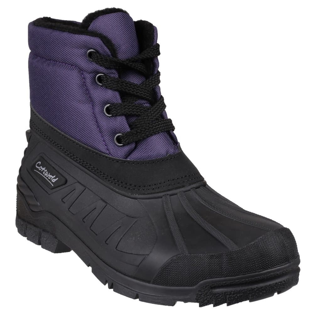 Cotswold Leoni Lace Up Wellington-stövlar för kvinnor / damer