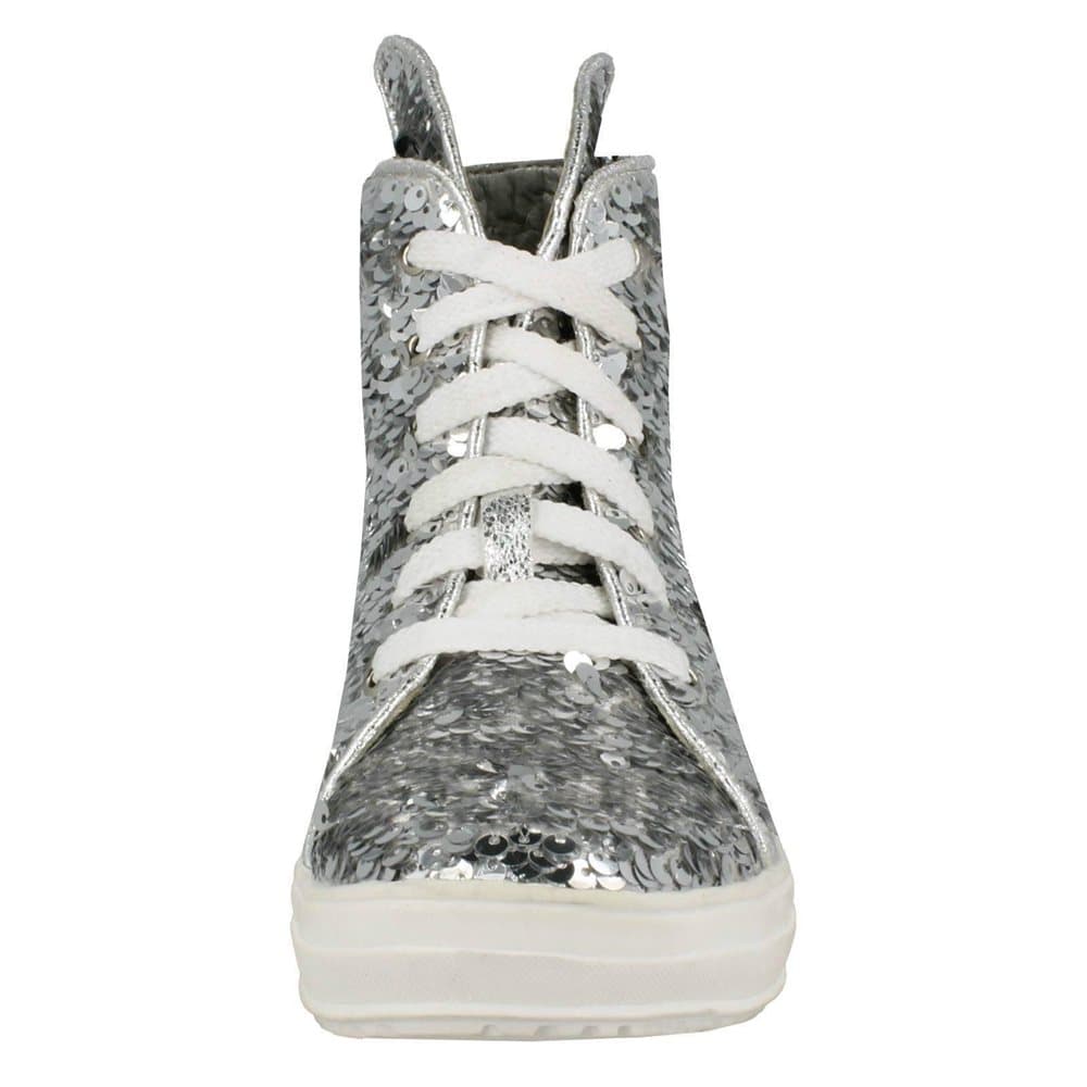 Spot On Girls Bunny Ears Ankle Boots