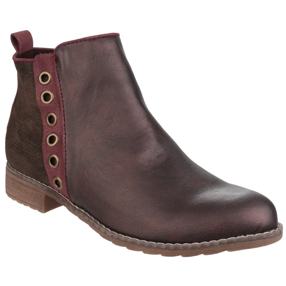 Divaz Womens/Ladies Demi Pull On Ankle Boots
