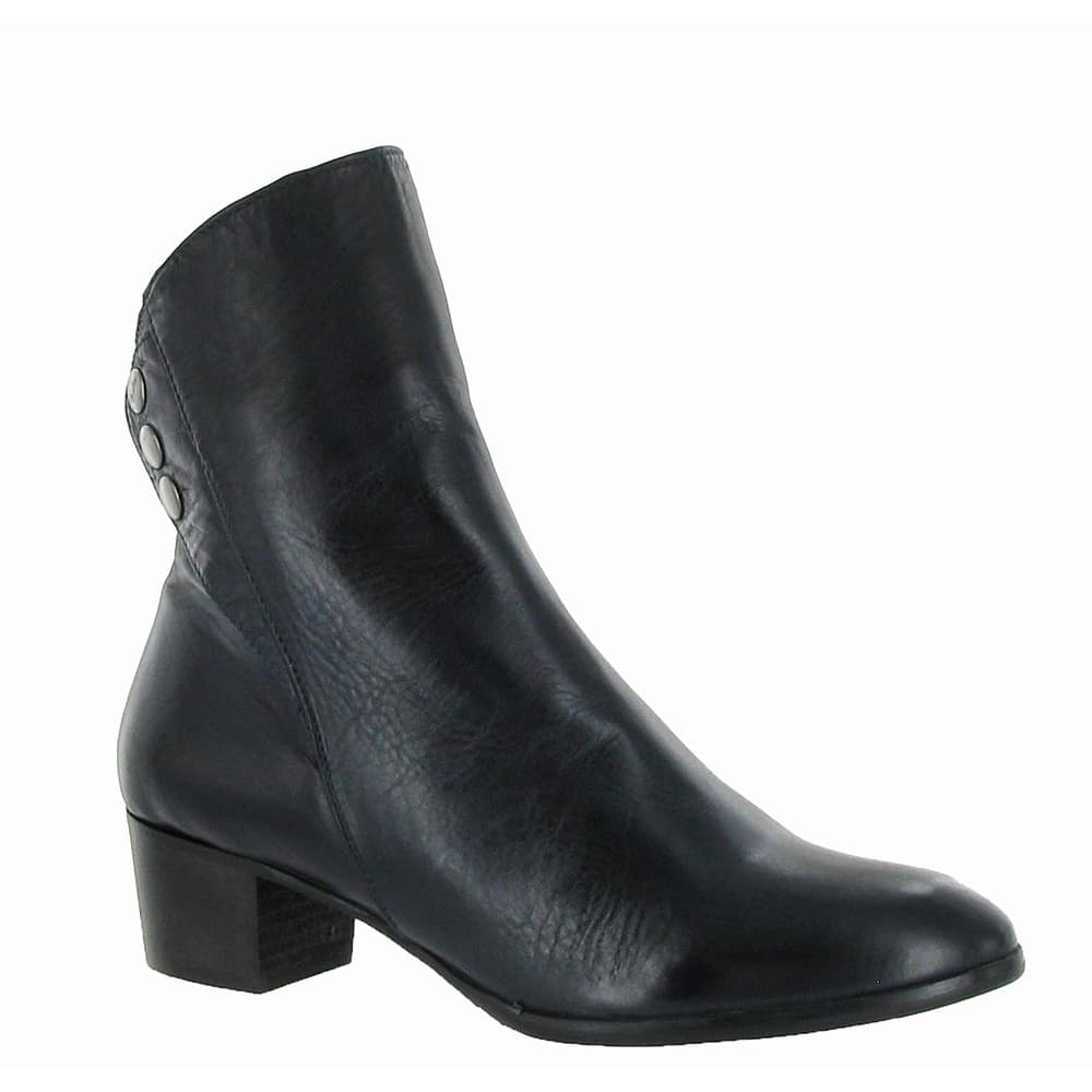 Riva Womens/Ladies New Buttons Leather Ankle Boots