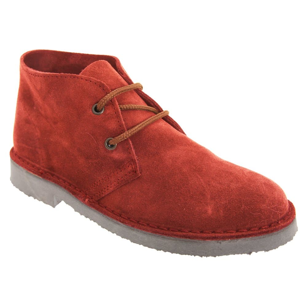 Roamers Vuxna Unisex Real Suede Unlined Desert Boots