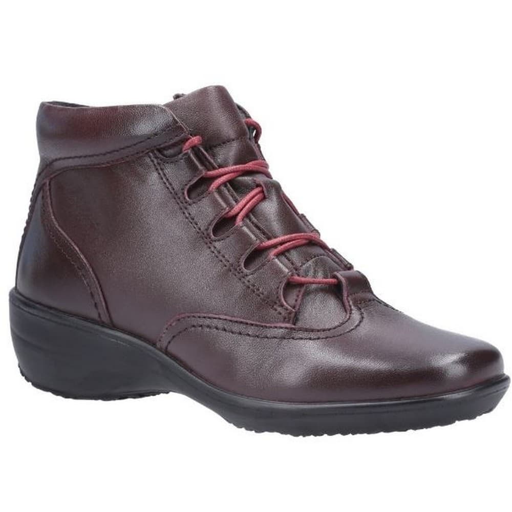 Fleet & Foster Womens/Ladies Merle Lace Up Leather Ankle Boot