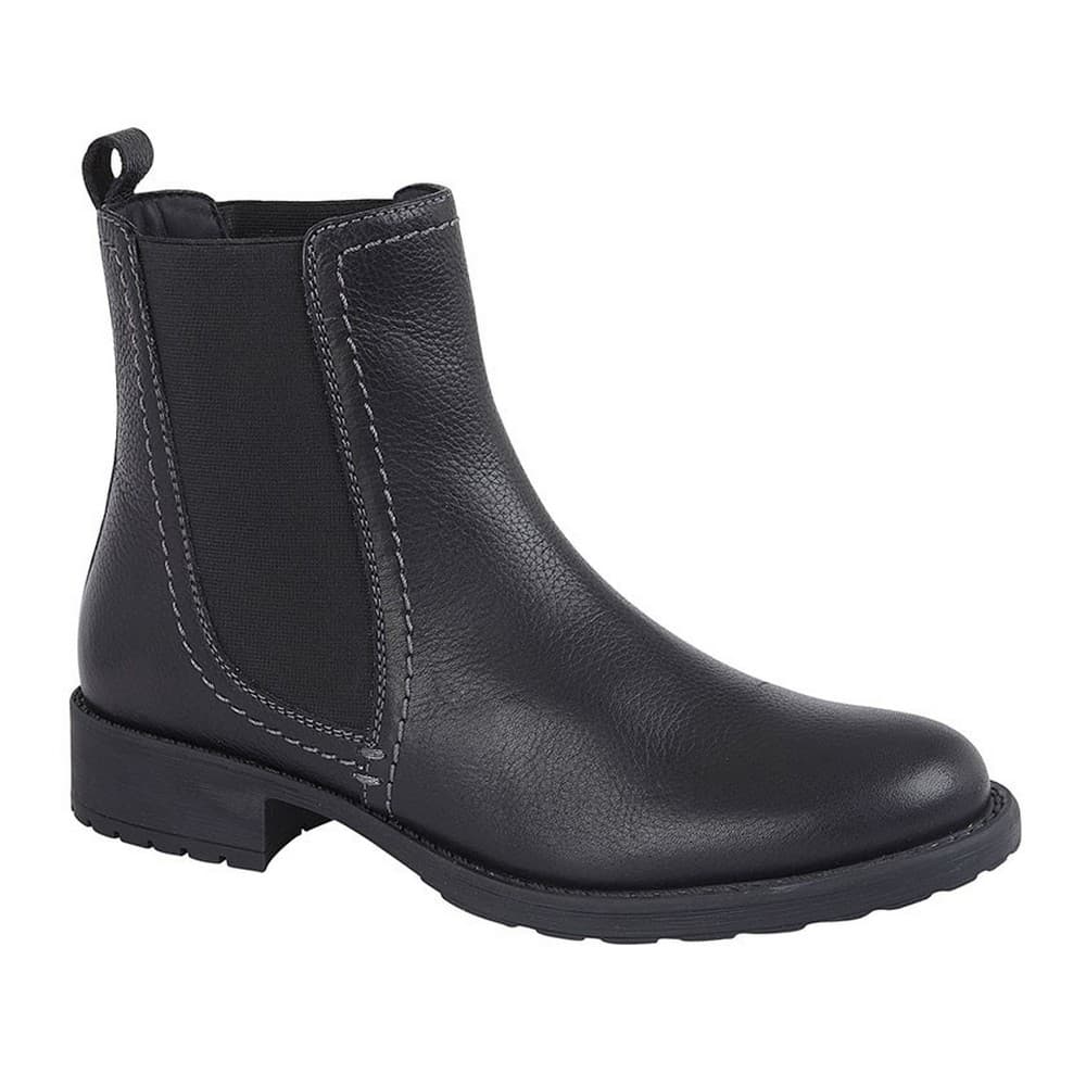 Cipriata Womens/Ladies Tesea Twin Gusset Leather Ankle Boots