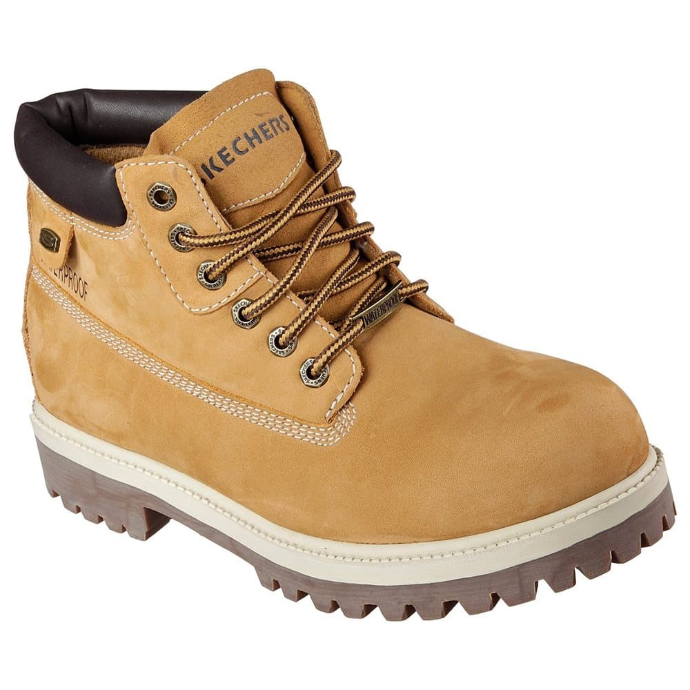 Skechers Mens Sargents Verdict Leather Boot