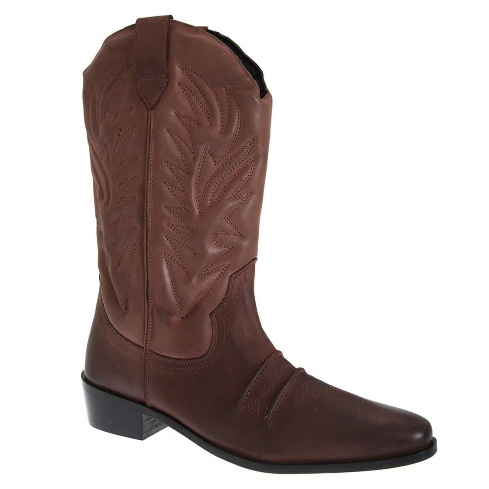 Woodland Mens High Clive Western Cowboy Boots