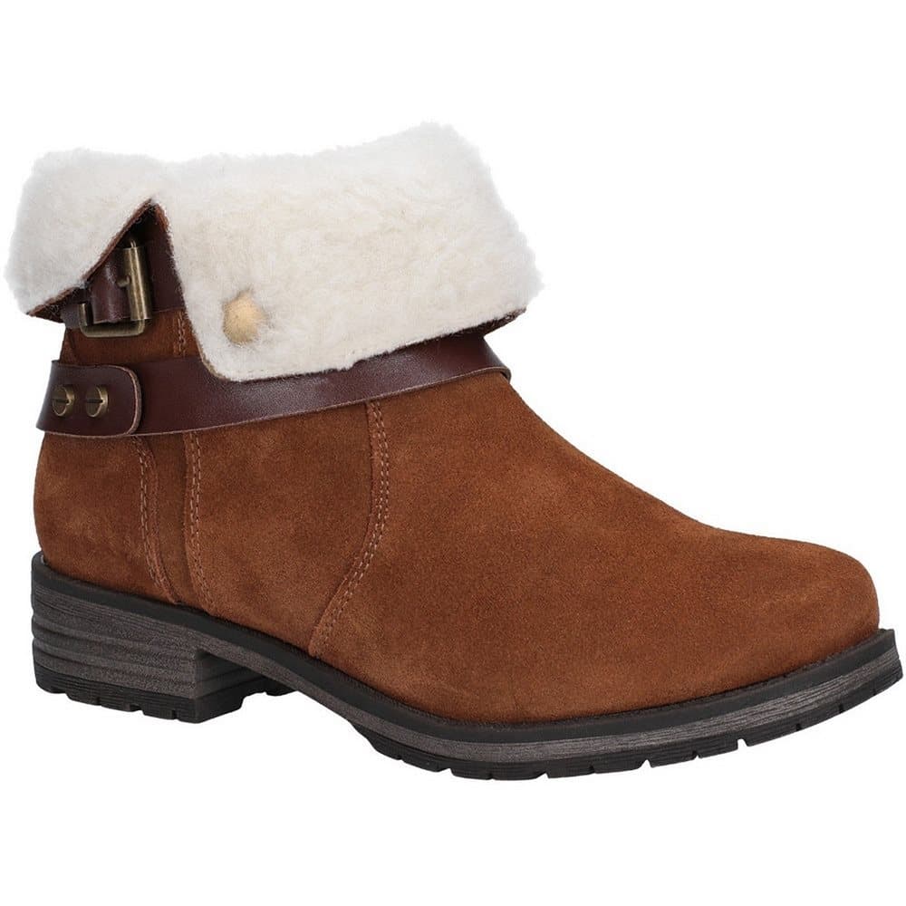 Fleet & Foster Womens/Ladies Leather Soda Ankle Boots