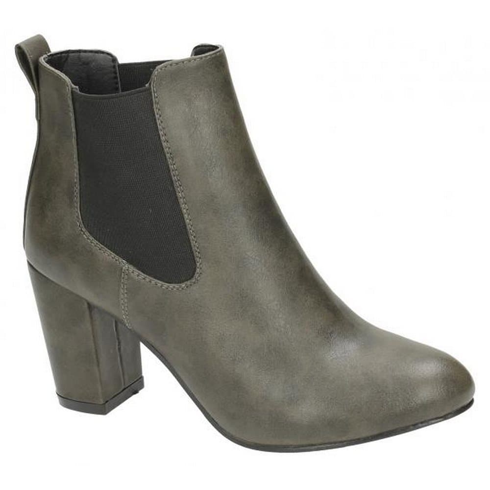 Anne Michelle Womens/Ladies Heeled Ankle Boots
