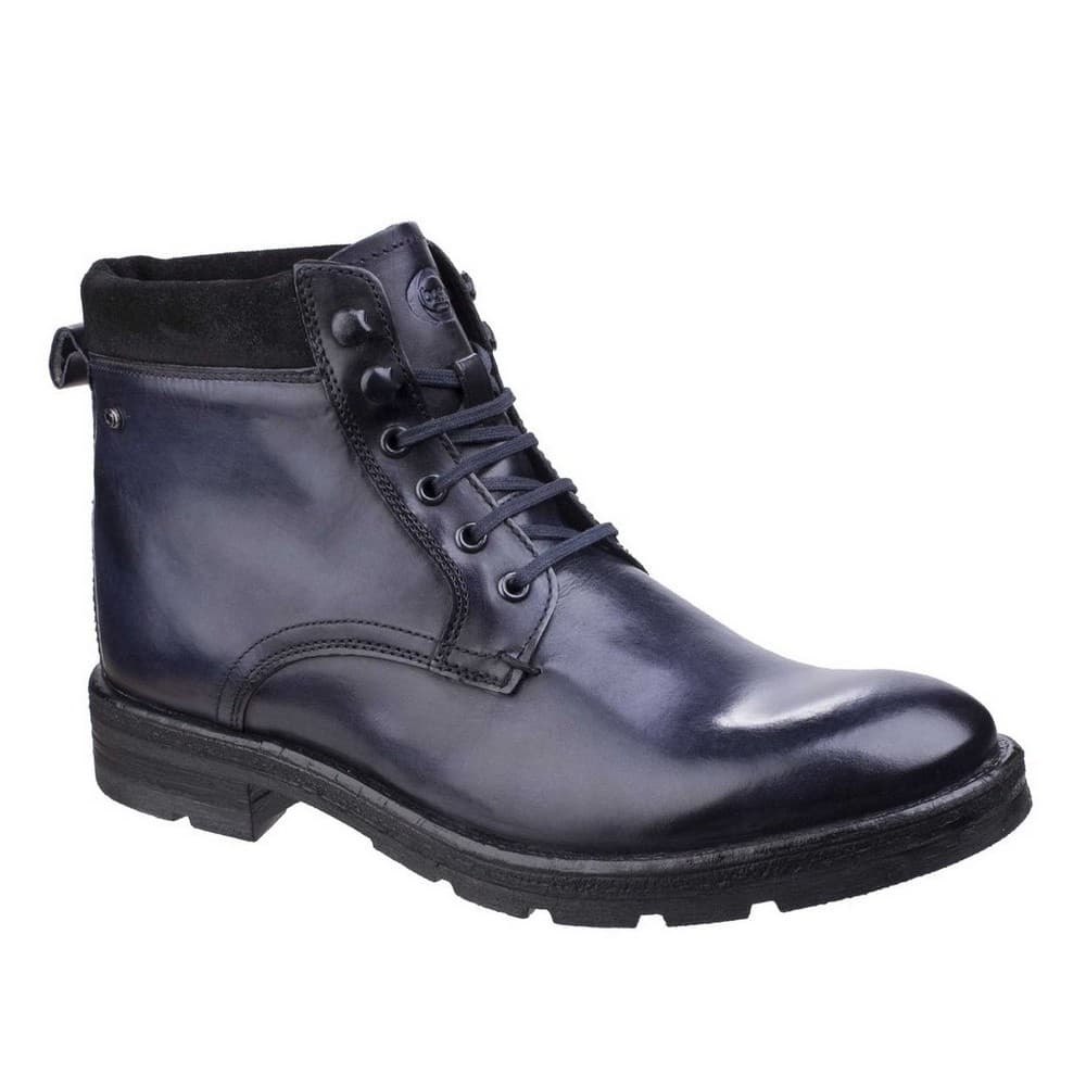 Base London Mens Panzer Washed Work Boots