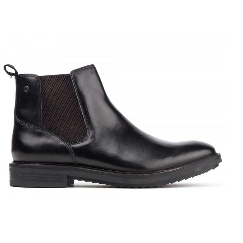 Base London Mens Kingsley Waxy Chelsea Leather Boot
