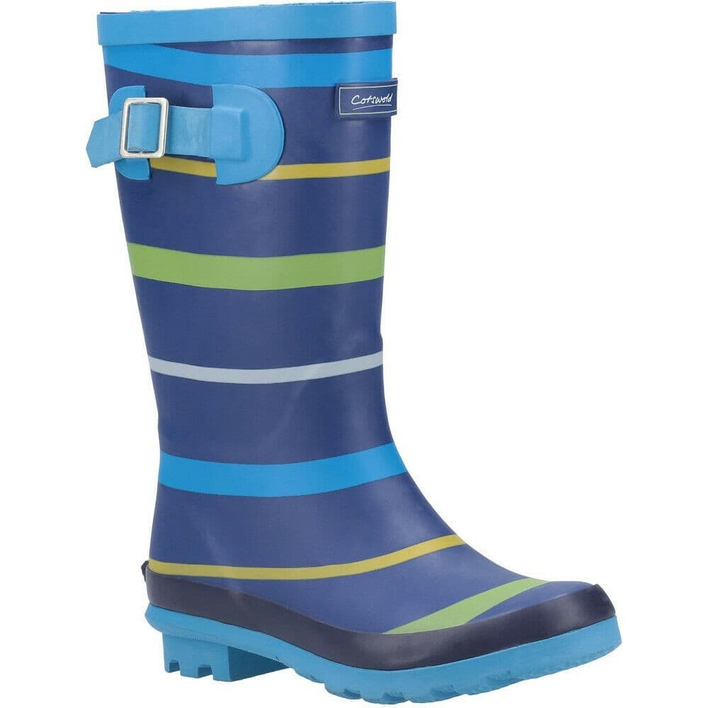 Cotswold Pojkar Stripe Wellington Boot