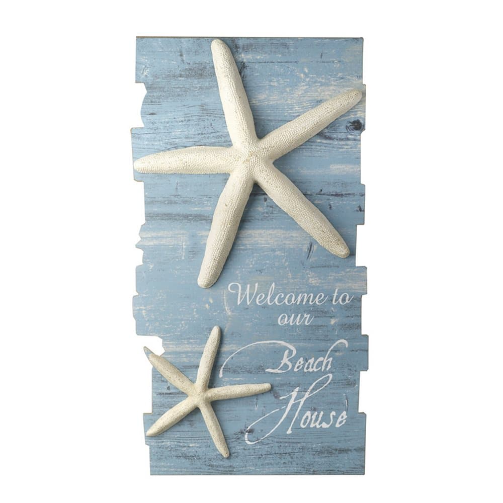 Starfish Wooden Sign