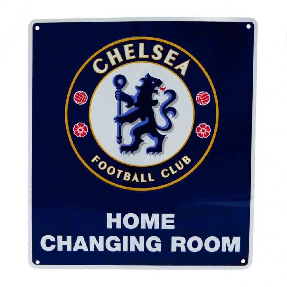 Chelsea FC Official Home Changing Room Sign
