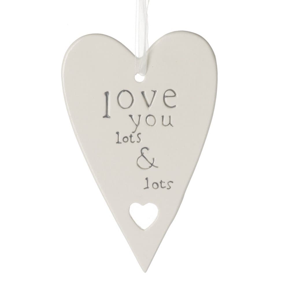 Lots & Lots Heart Plaque