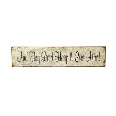 And They Lived Sign