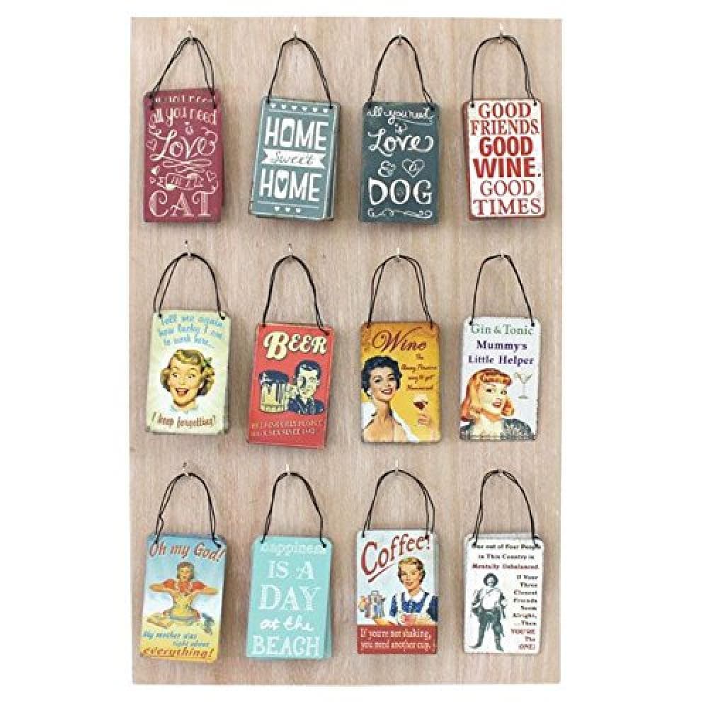 Something Different Mini Metal Plaque Display (Box of 48)