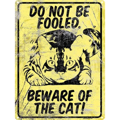 Grindstore Do Not Be Fooled Tin Sign