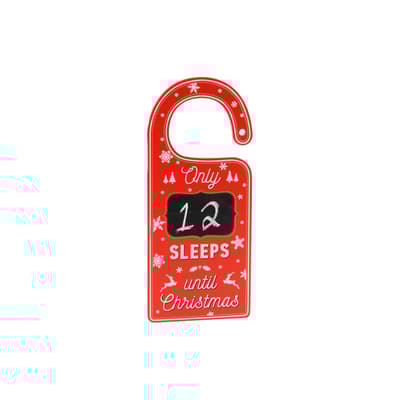 CGB Giftware Christmas Countdown Door Hanger