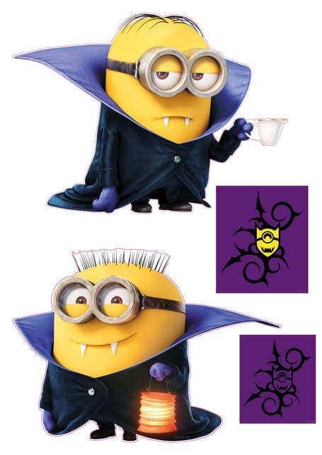 Minions går Dracula!, Wallsticker