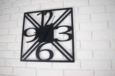 Wall Clock – Zoomed numbers