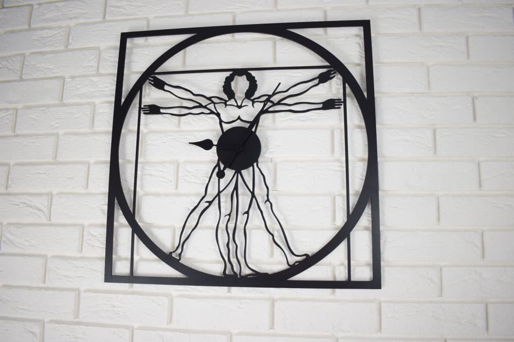 Wall Clock - Vinci Human