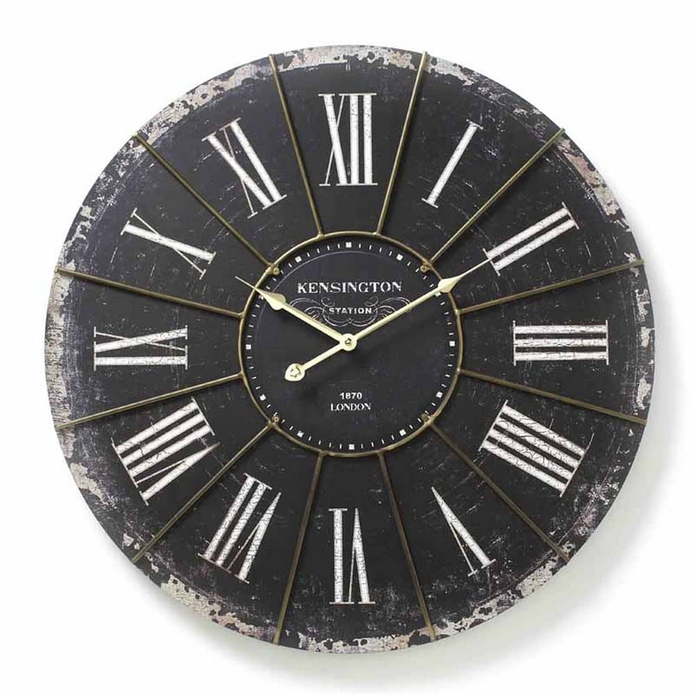 Antiqued Wall Clock