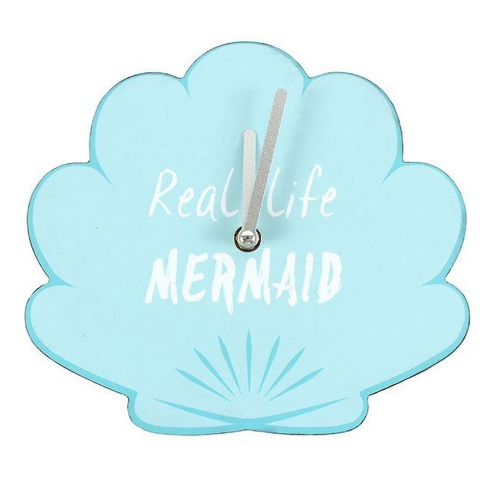 Something Different Real Mermaid Shell Clock