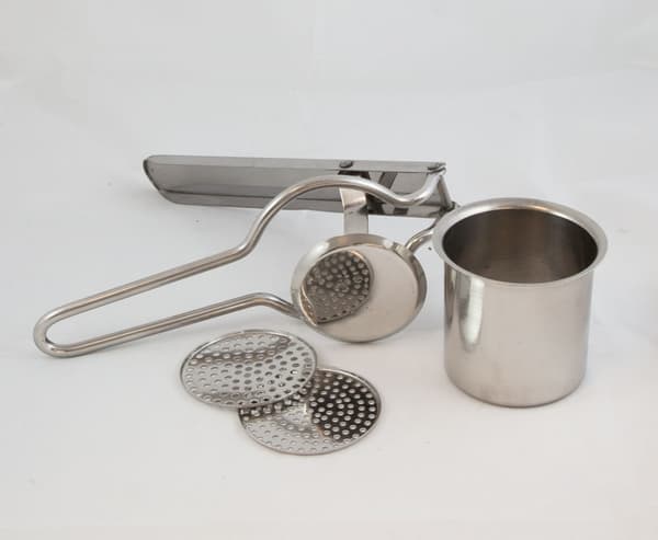 Praktisk potatispress i rostfritt 2pack