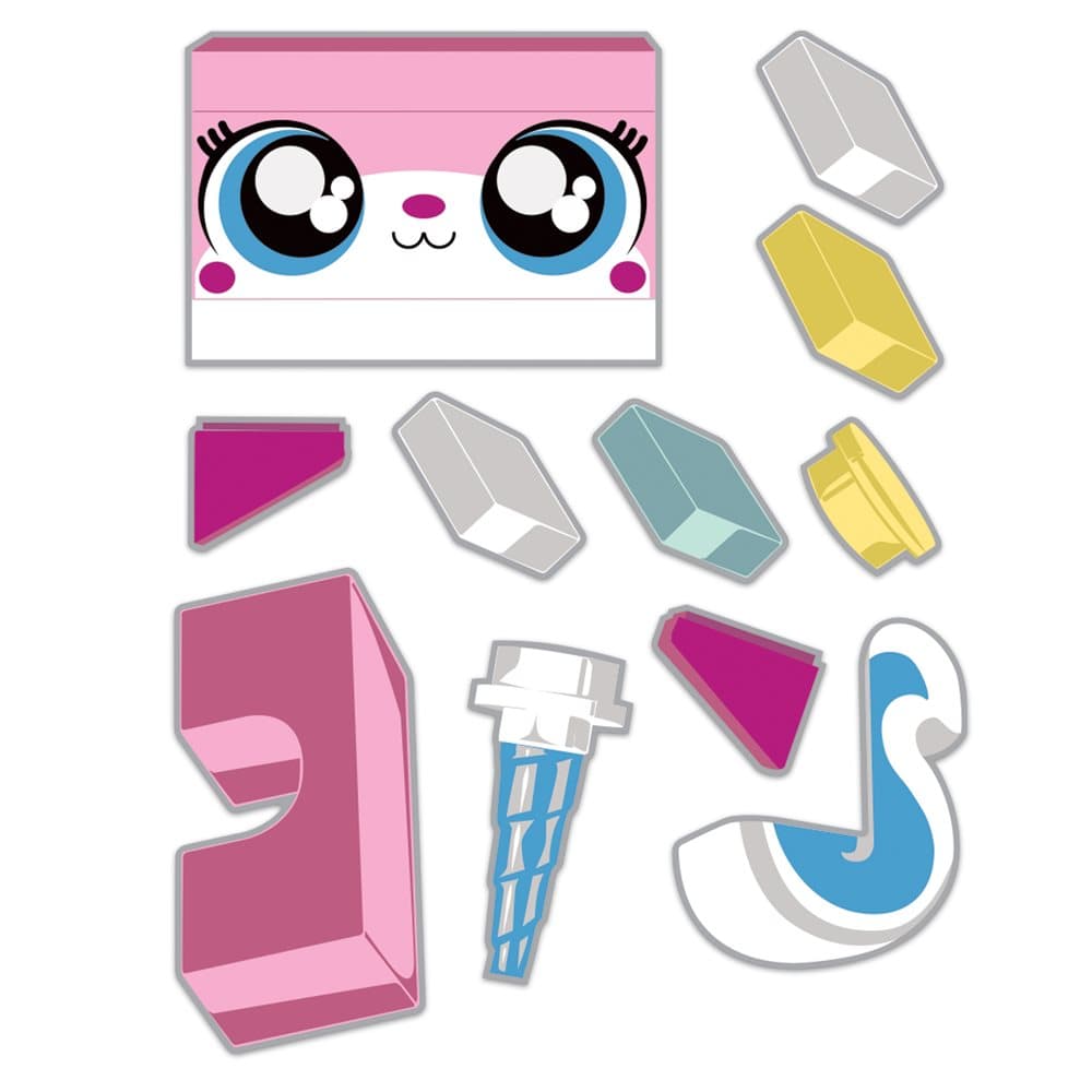 LEGO MOVIE 2 Staticker med Unikitty