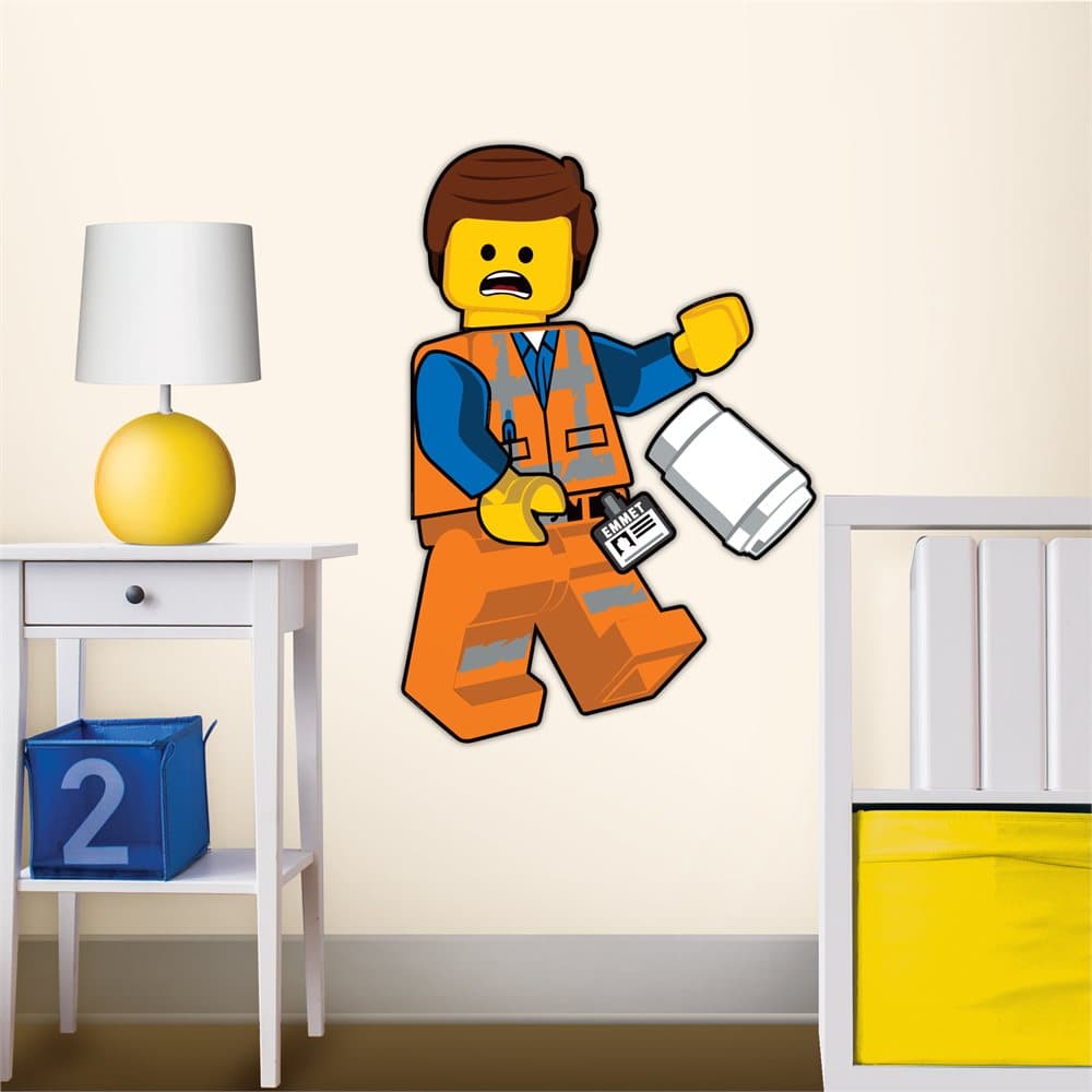 LEGO MOVIE 2 Staticker med Emmet