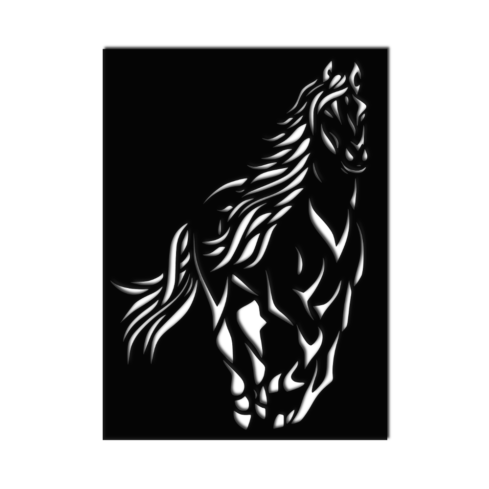 Metal Wall Art - Galloping Horse