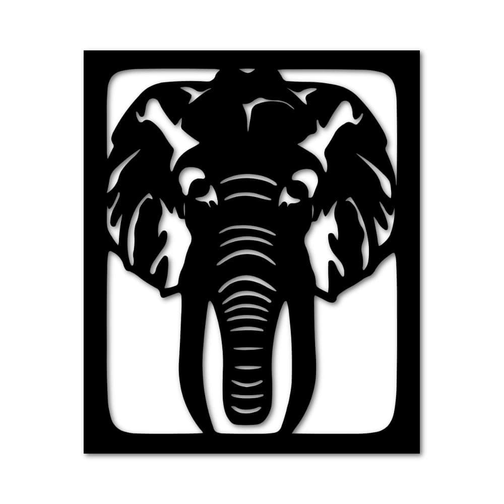 Metal Wall Art - Elephant