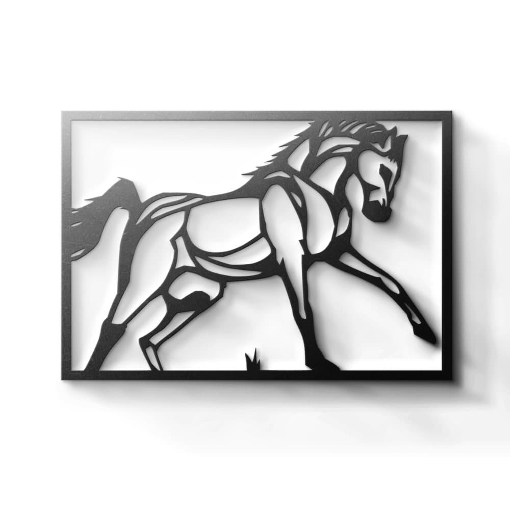 Metal Wall Art - Mustang