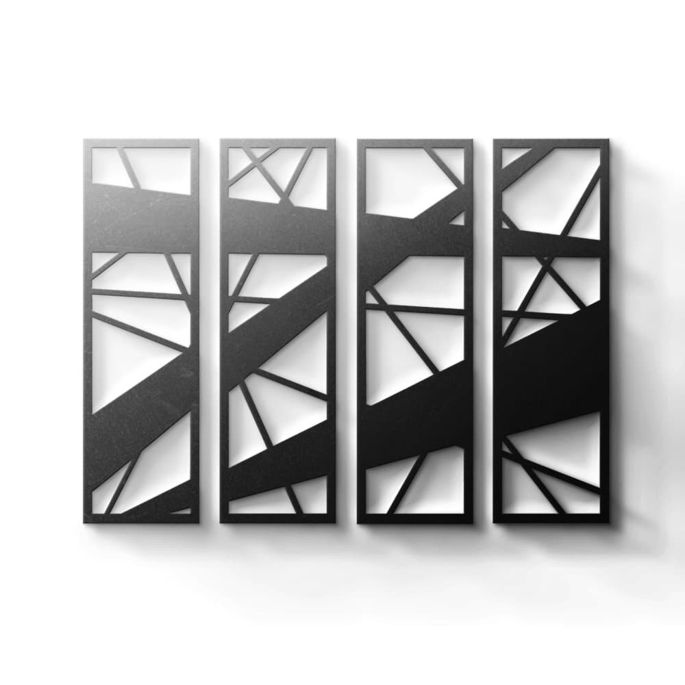 Metal Wall Art - Lines