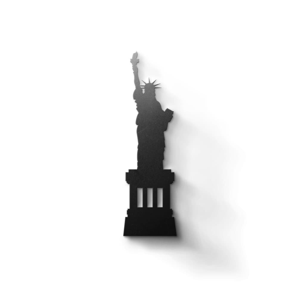 Metal Wall Art - NY Statue of Liberty